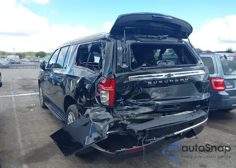 2023 Chevrolet Suburban 2Wd Lt from USA, damaged, VIN 1GNSCCKD6PR457877